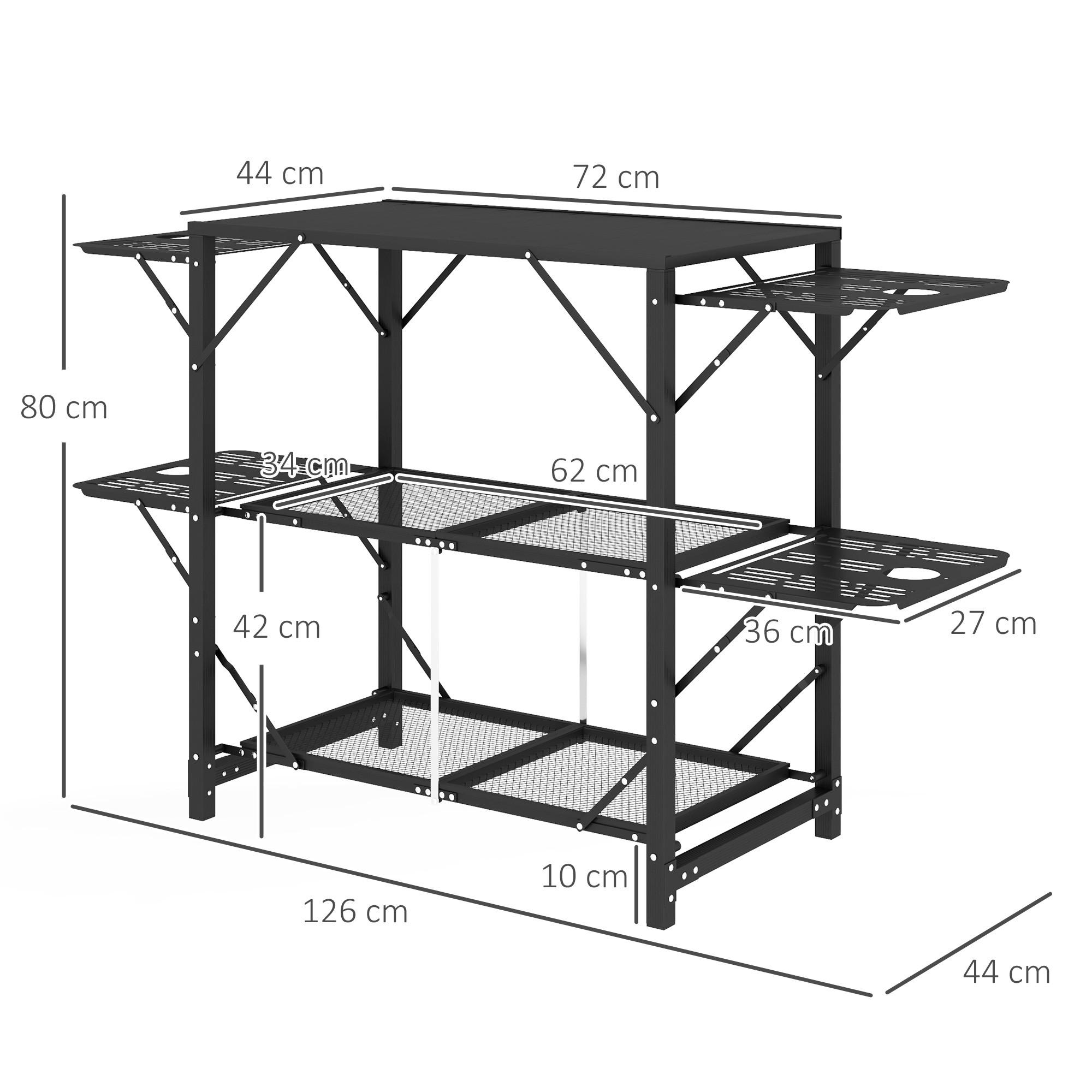 Outsunny  Table de camping 