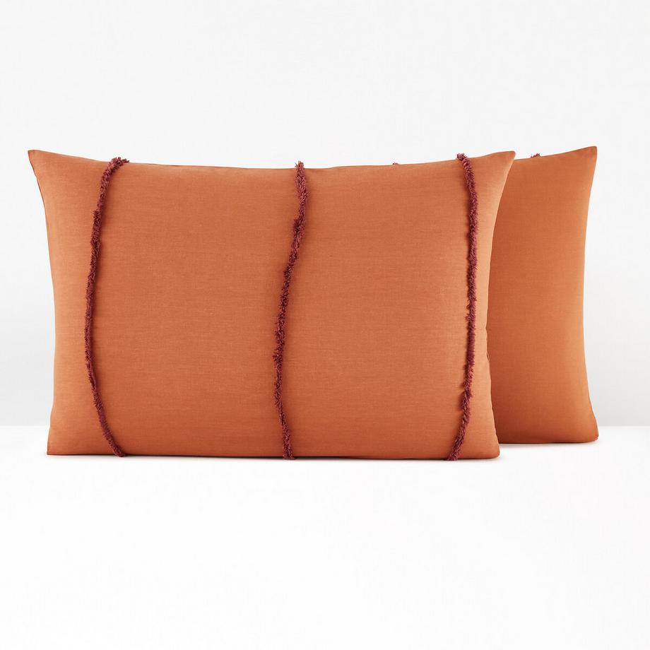 La Redoute Intérieurs Mansur Taie d'oreiller Coton Tufté  