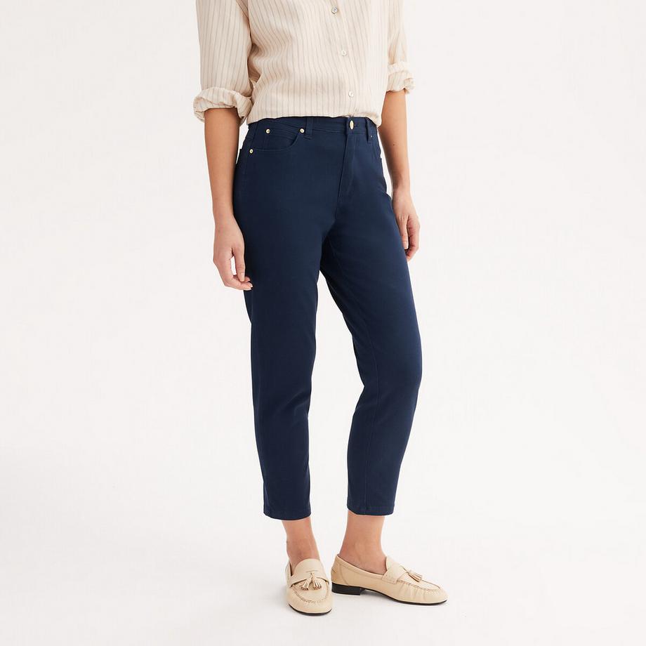 La Redoute Collections Pantalon 7/8 Coton Stretch  