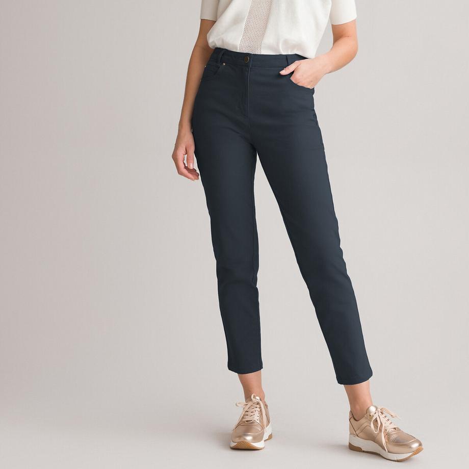 La Redoute Collections Pantalon 7/8 Coton Stretch  