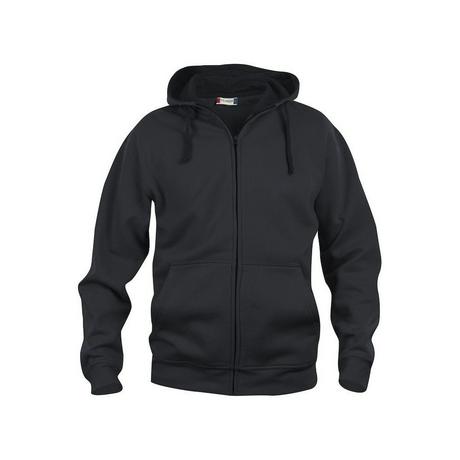 Clique  Basic Hoodie mit durchgehendem Reißverschluss 