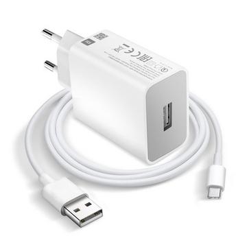Chargeur USB + Câble USB-C Xiaomi 18W