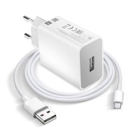 XIAOMI  Chargeur USB + Câble USB-C Xiaomi 18W 