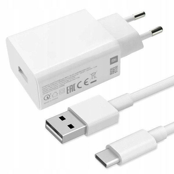 XIAOMI  Chargeur USB + Câble USB-C Xiaomi 18W 