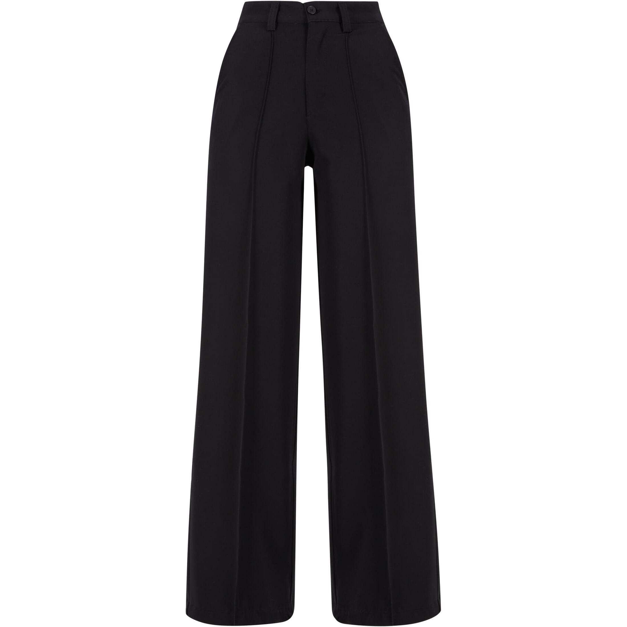 Image of Damen-hose Aus Viskose Mit Weitem Bein Unisex 27