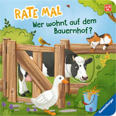 Rate mal: Wer wohnt auf dem Bauernhof? Penners, Bernd; Bliesener, Klaus (Illustrationen); Teichmann, Meike (Illustrationen) Gebundene Ausgabe 