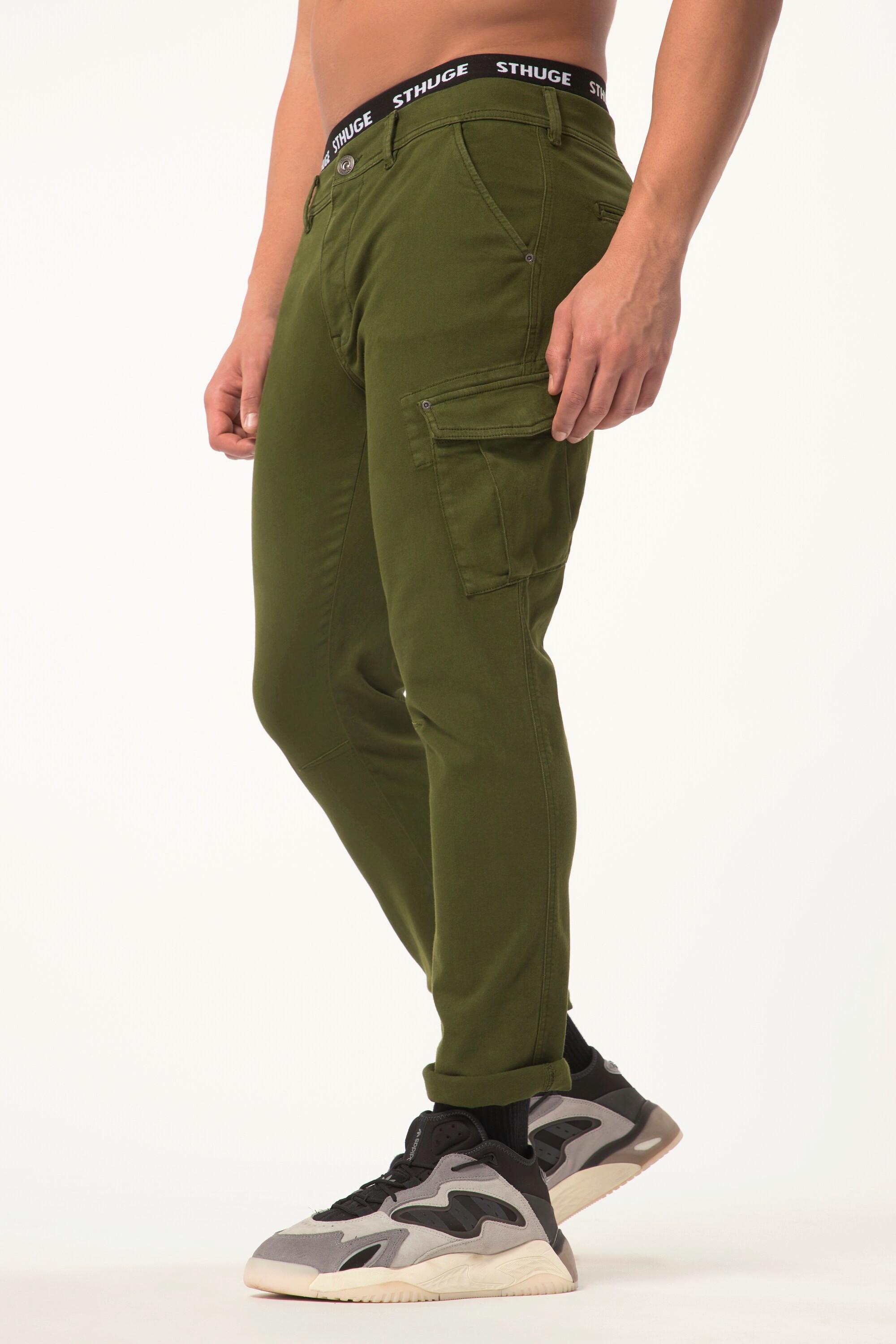 Sthuge  Pantaloni cargo con FLEXLASTIC® e taglio dritto, fino alla tg. 70 