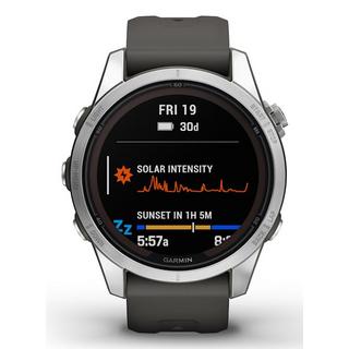 GARMIN  Fēnix 7S Pro 3,05 cm (1.2") MIP 42 mm Digitale 240 x 240 Pixel Touch screen Argento Wi-Fi GPS (satellitare) 