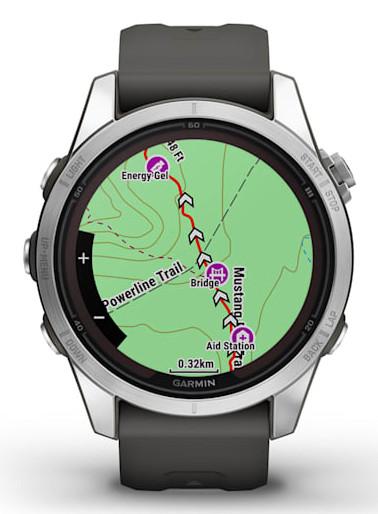 GARMIN  Fēnix 7S Pro 3,05 cm (1.2") MIP 42 mm Digitale 240 x 240 Pixel Touch screen Argento Wi-Fi GPS (satellitare) 