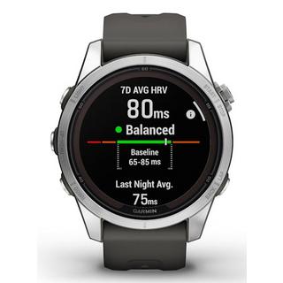 GARMIN  Fēnix 7S Pro 3,05 cm (1.2") MIP 42 mm Digitale 240 x 240 Pixel Touch screen Argento Wi-Fi GPS (satellitare) 