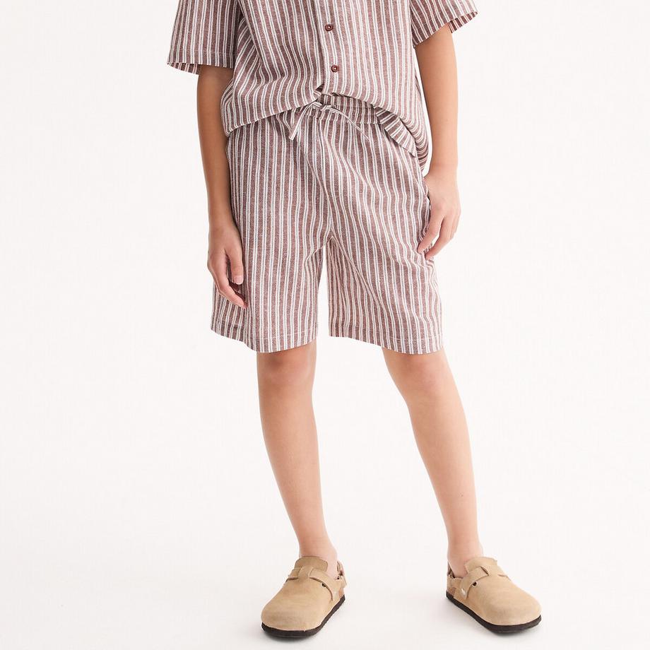 Gestreifte Bermudas