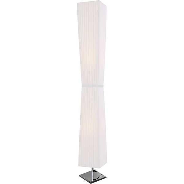 mutoni Lampadaire carré blanc 120  