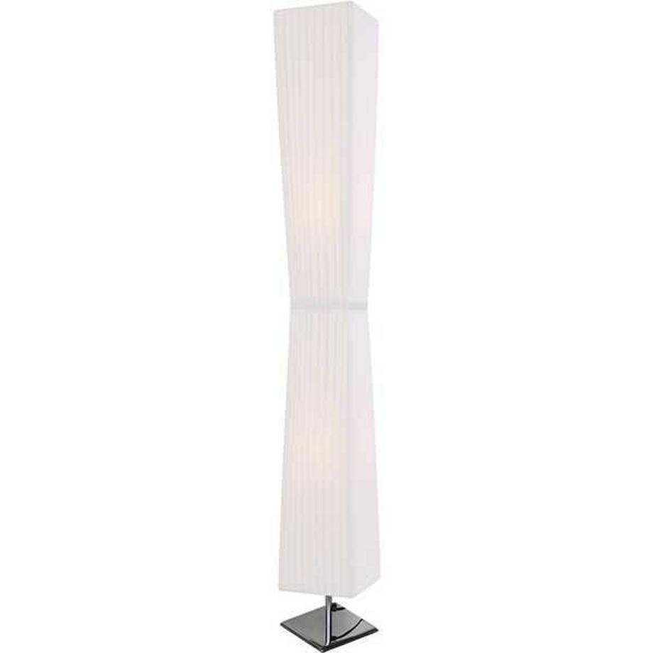Lampadaire carré blanc 120