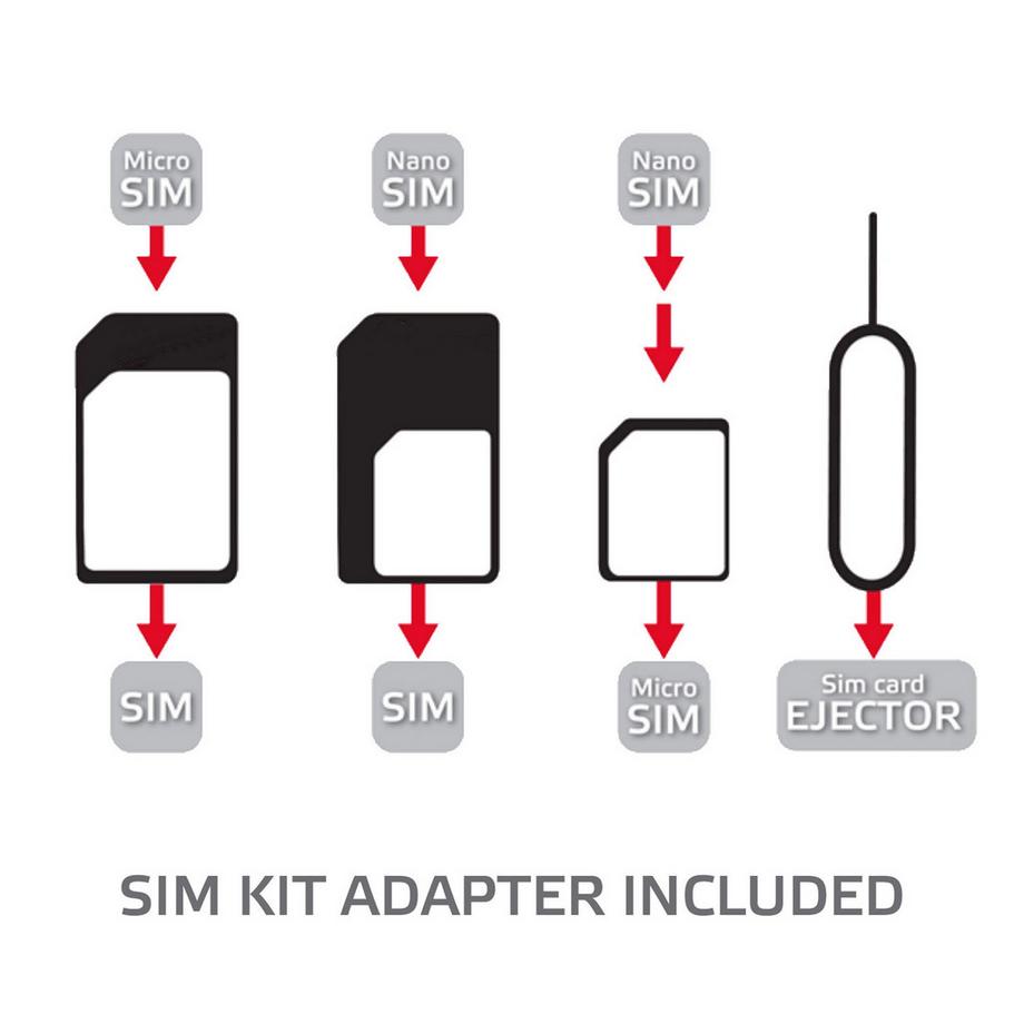 Celly  SIM-Kit SIM-Kartenadapter 3er-Pack 