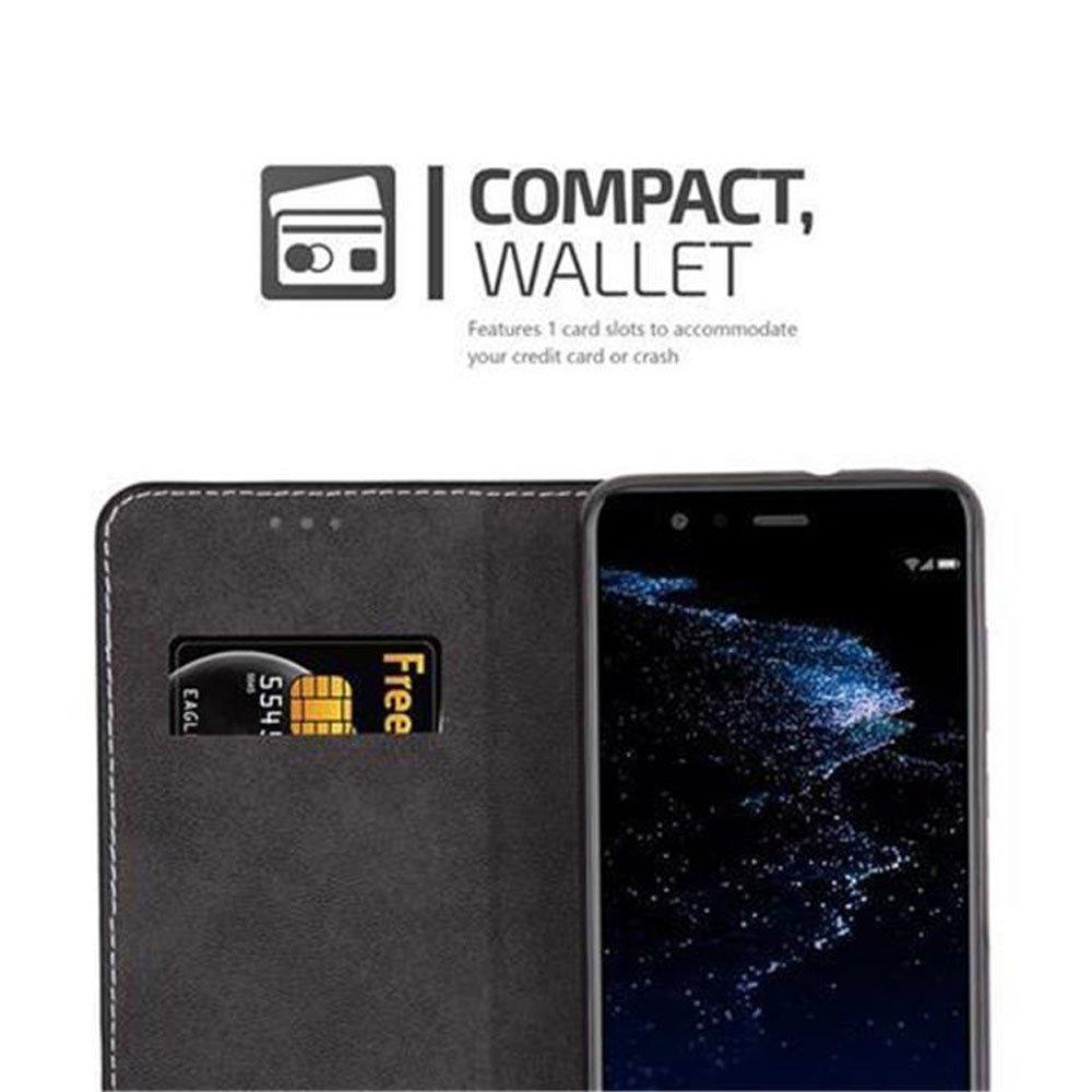 Cadorabo  Housse compatible avec Huawei P10 LITE - Coque de protection avec fermeture magnétique, fonction de support et compartiment pour carte 