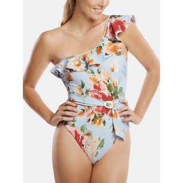 Costume da bagno intero senza spalline Hawaii