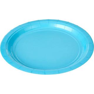 amscan Unifarben Teller, Papier 8erPack  