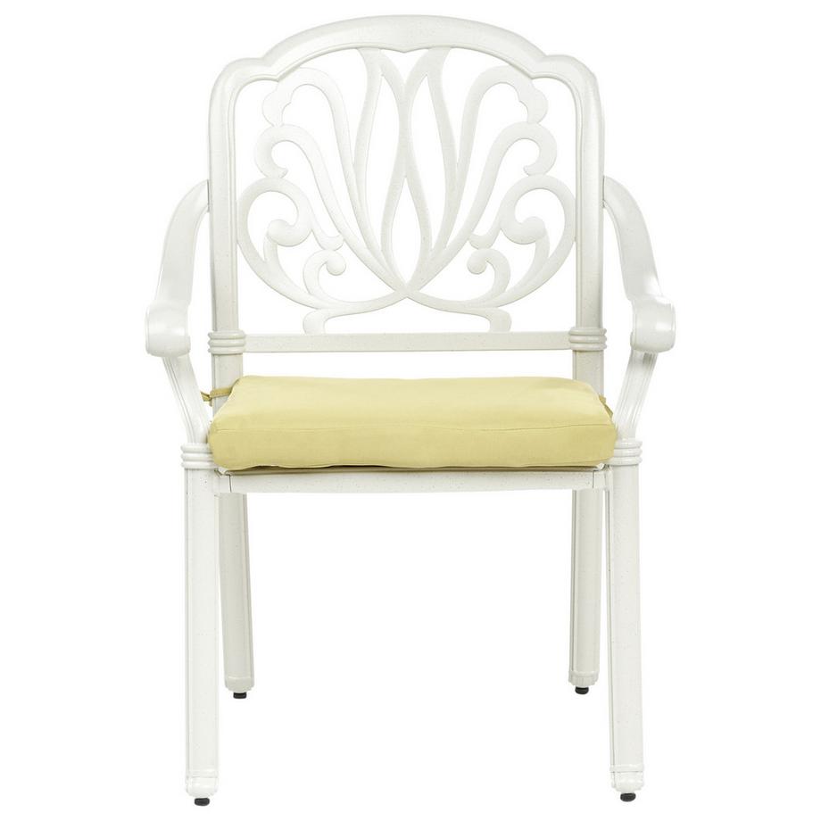 Beliani Set mit 4 Stühlen und Sitzkissen aus Aluminium  ANCONA  