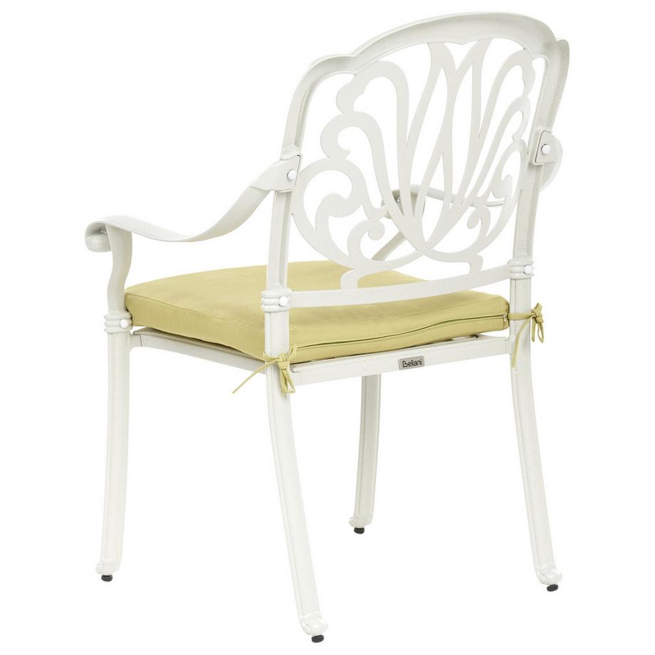 Beliani Set mit 4 Stühlen und Sitzkissen aus Aluminium  ANCONA  