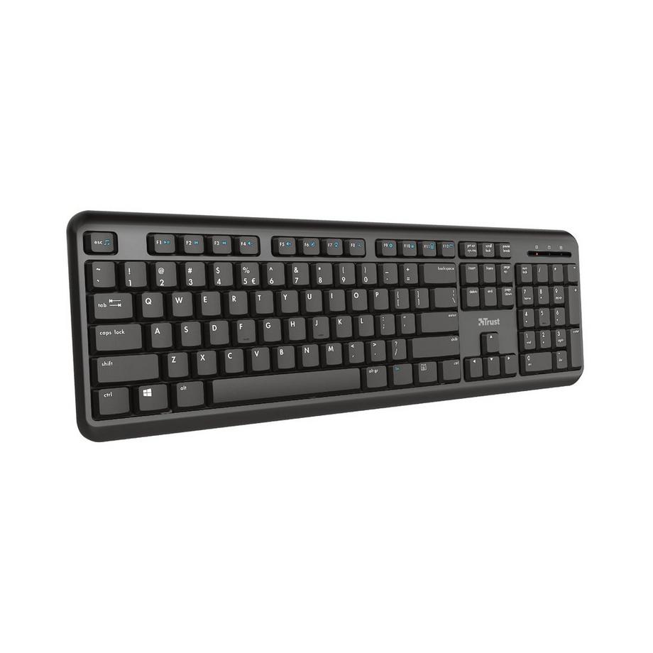 Trust  Ody Tastatur RF Wireless QWERTZ Deutsch Schwarz 