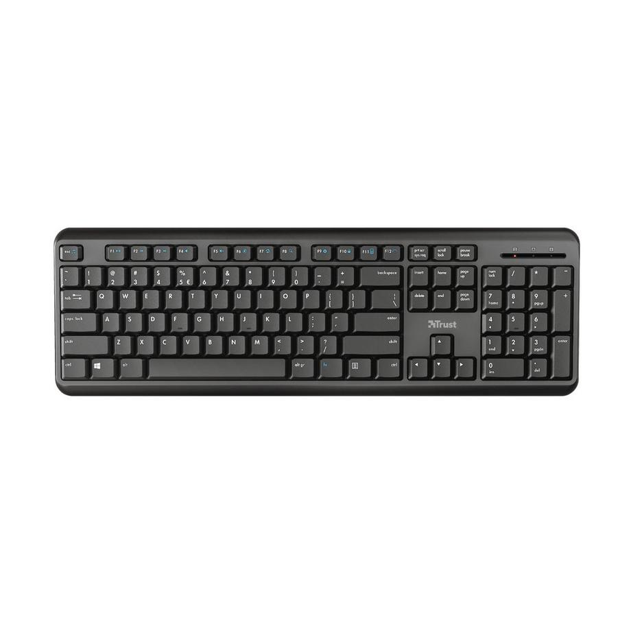 Ody Tastatur RF Wireless QWERTZ Deutsch Schwarz