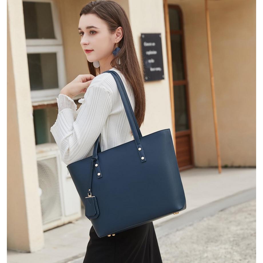 Only-bags.store Borsa Tote da Lavoro Grande Capacità con Cerniera  