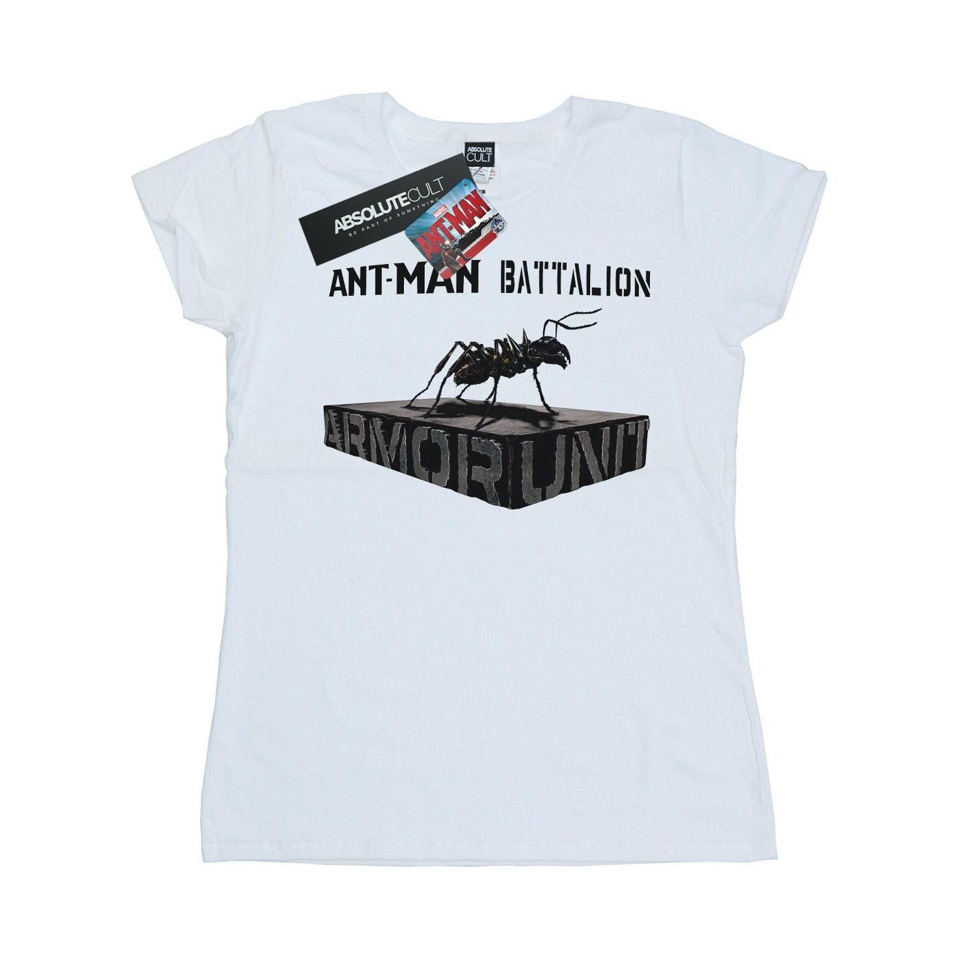 Image of Antman Batallion Tshirt Damen Weiss XL