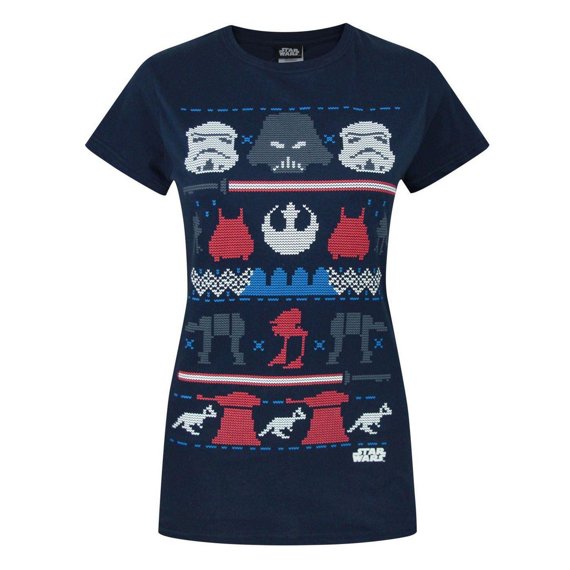 STAR WARS  Tshirt de Noël côté obscur 