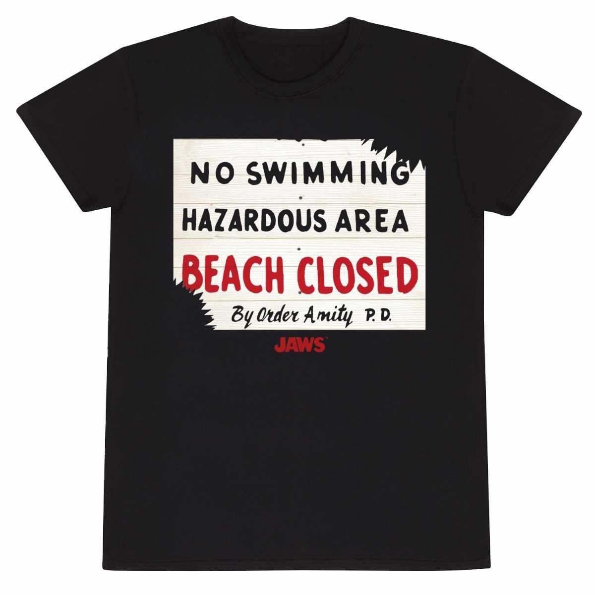 Image of No Swimming Tshirt Damen Schwarz L