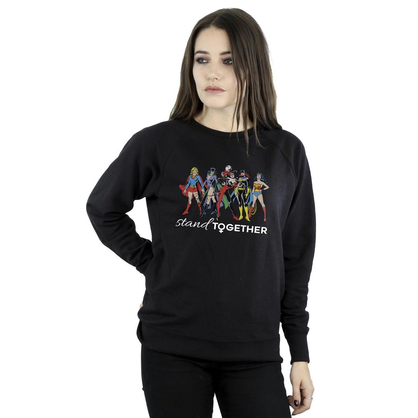 DC COMICS  Women Of DC Stand Together Sweatshirt 