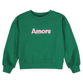 La Redoute Collections  Rundhals-Sweatshirt mit Schriftzug Amore 