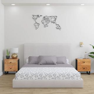 VidaXL Nachttisch akazienholz  