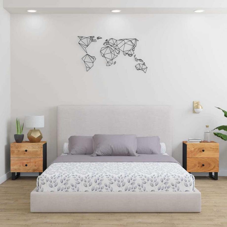 VidaXL Nachttisch akazienholz  