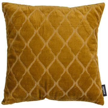 Coussin Nella jaune chaud 45x45