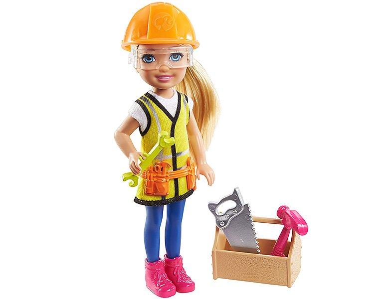 Barbie  Karrieren Chelsea Handwerkerin Puppe 