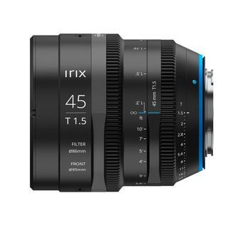 Irix  Irix 45mm T1.5 Cine MILC Obiettivi standard Nero 