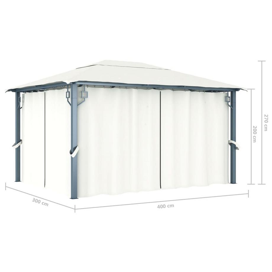 VidaXL Gartenpavillon gewebe  