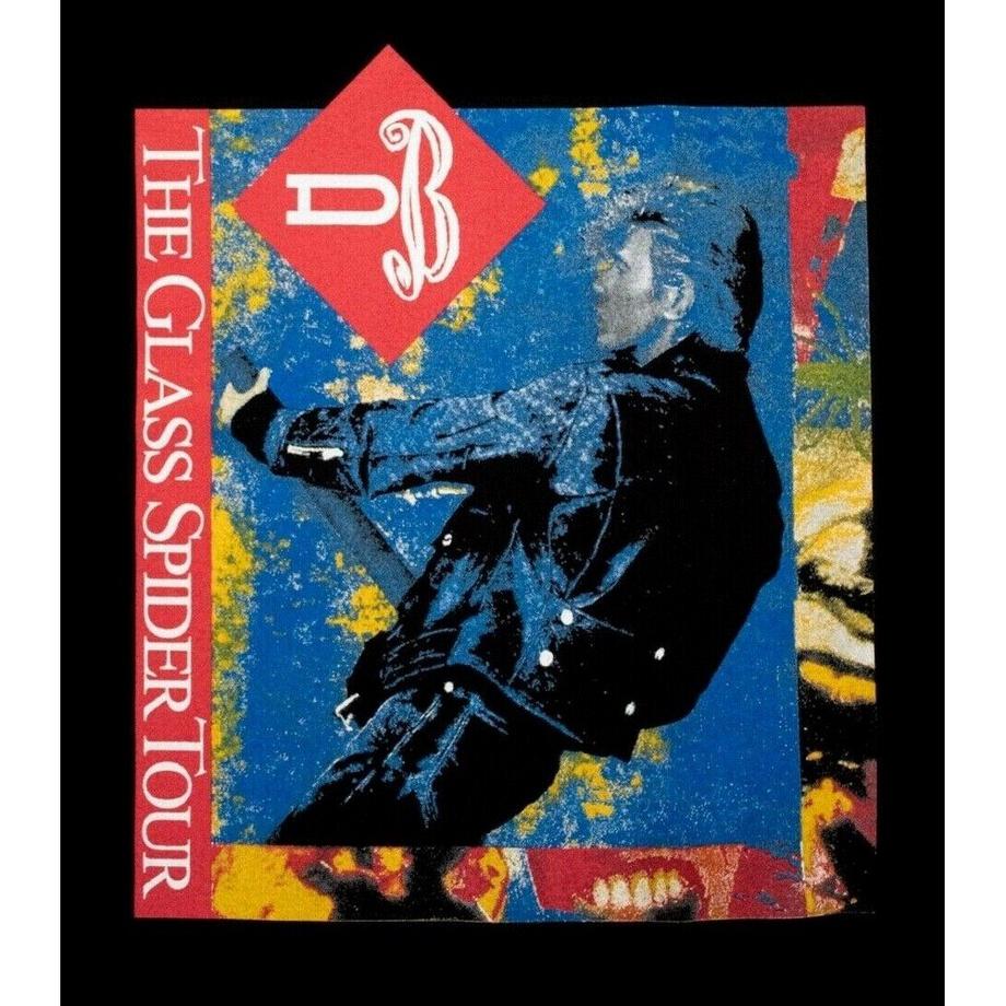 David Bowie T-shirt Glass Spider Tour  