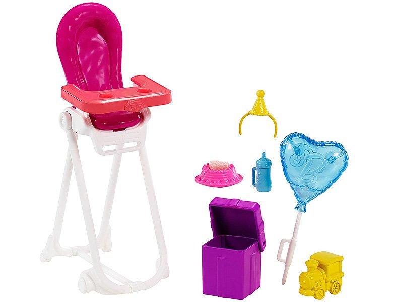 Barbie  Skipper Babysitters Inc. Geburtstag-Spielset mit Baby-Puppe Afro 