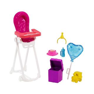 Barbie  Skipper Babysitters Inc. Geburtstag-Spielset mit Baby-Puppe Afro 