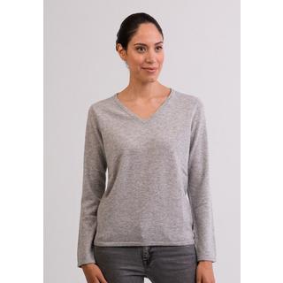 CASH-MERE.CH  Bio Kaschmir V-Ausschnitt Pullover 