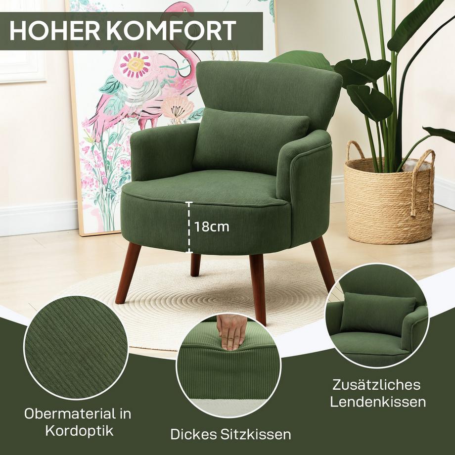 HOMCOM Einzelsessel  