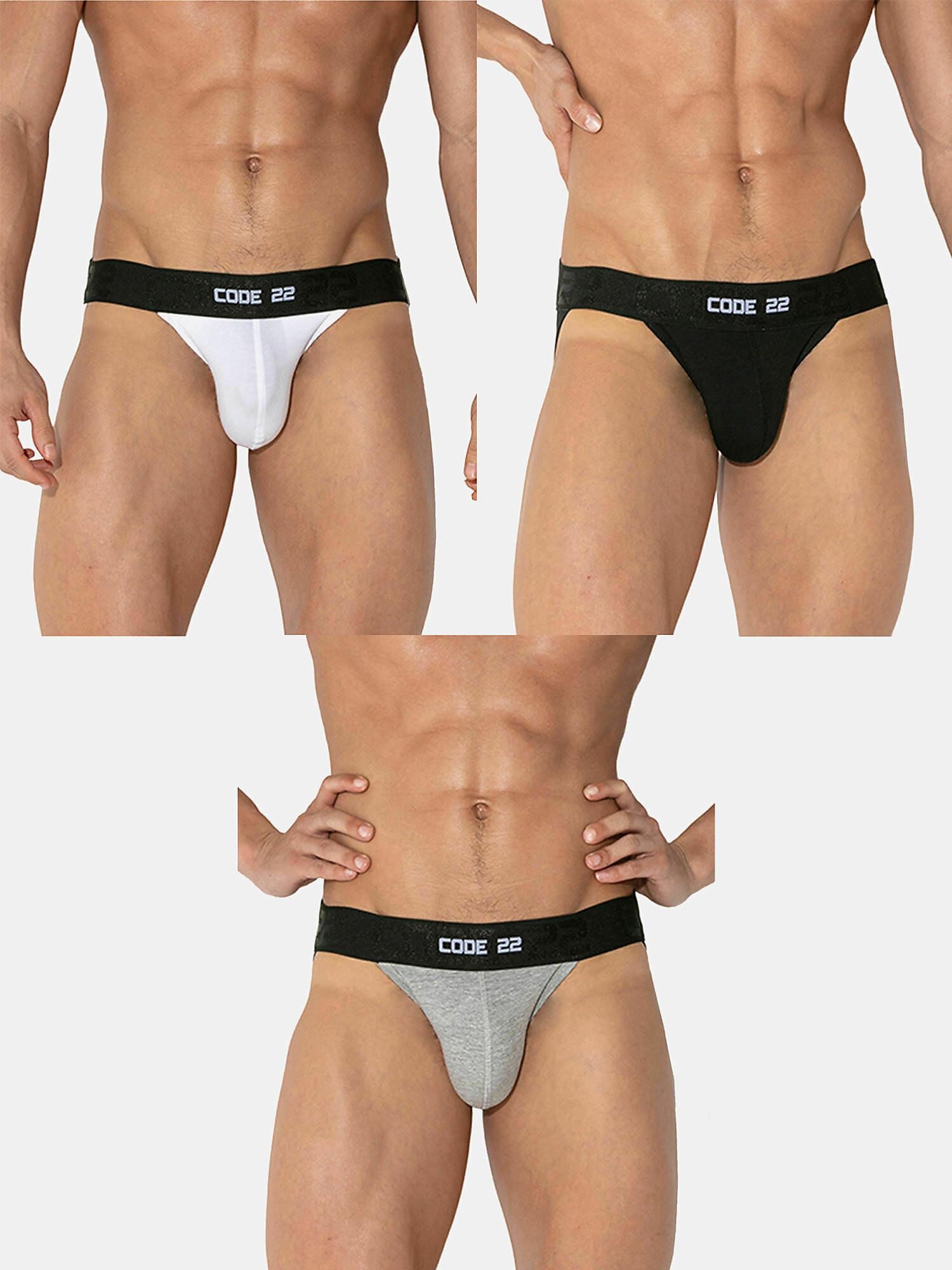 Image of Pack X3 Jockstraps Basic Unisex Multicolor M