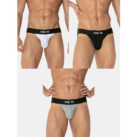 Code22  Pack x3 Jockstraps Basic 