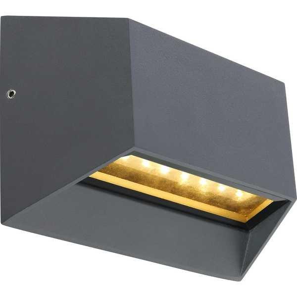 Image of Aussenleuchte Honna Aluminium Druckguss anthrazit LED Aussenleuchte Honna Aluminium Druckguss anthrazit LED