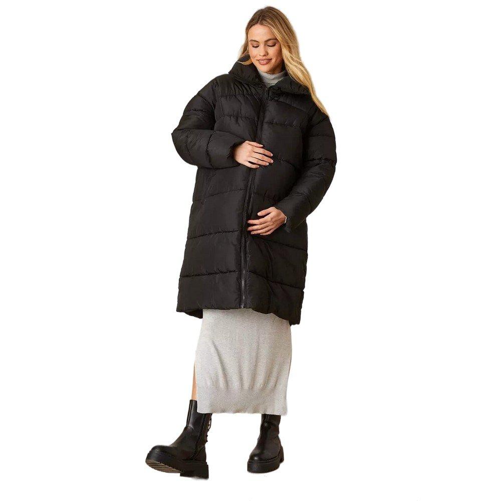 Image of Mantel Wattiert Unisex Schwarz L