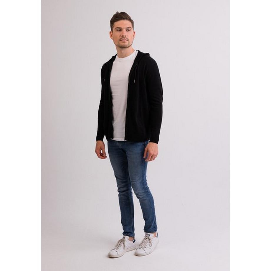 CASH-MERE.CH Sweat à capuche en cachemire  