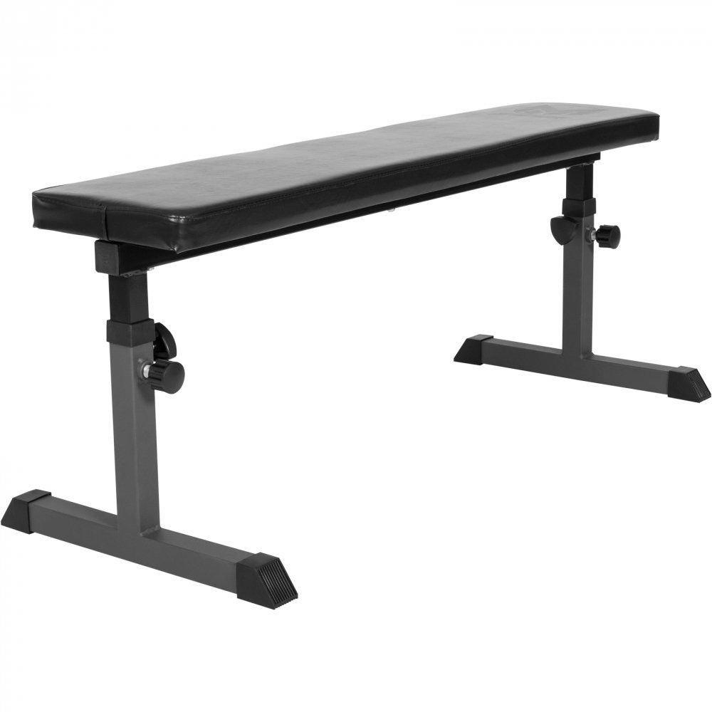 Gyronetics  BANC PLAT GN023 RÉGLABLE EN HAUTEUR DE 44CM À 56CM | | MUSCULATION 