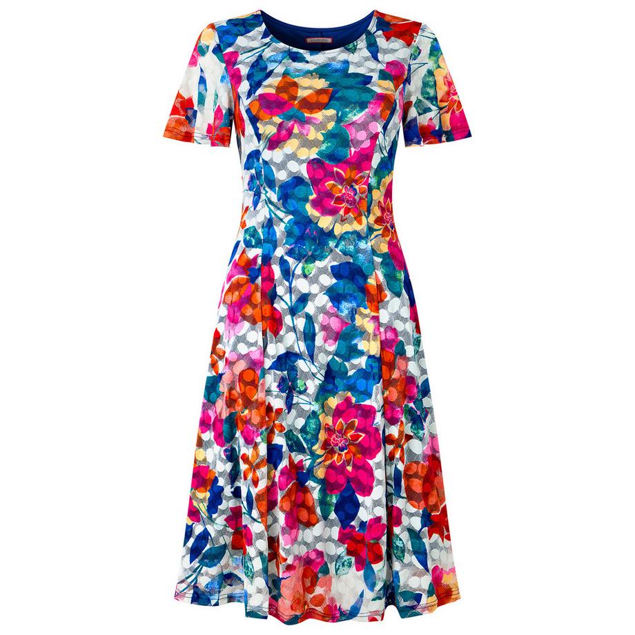 Joe Browns Abito Lunghezza Ginocchio Pizzo Floreale  