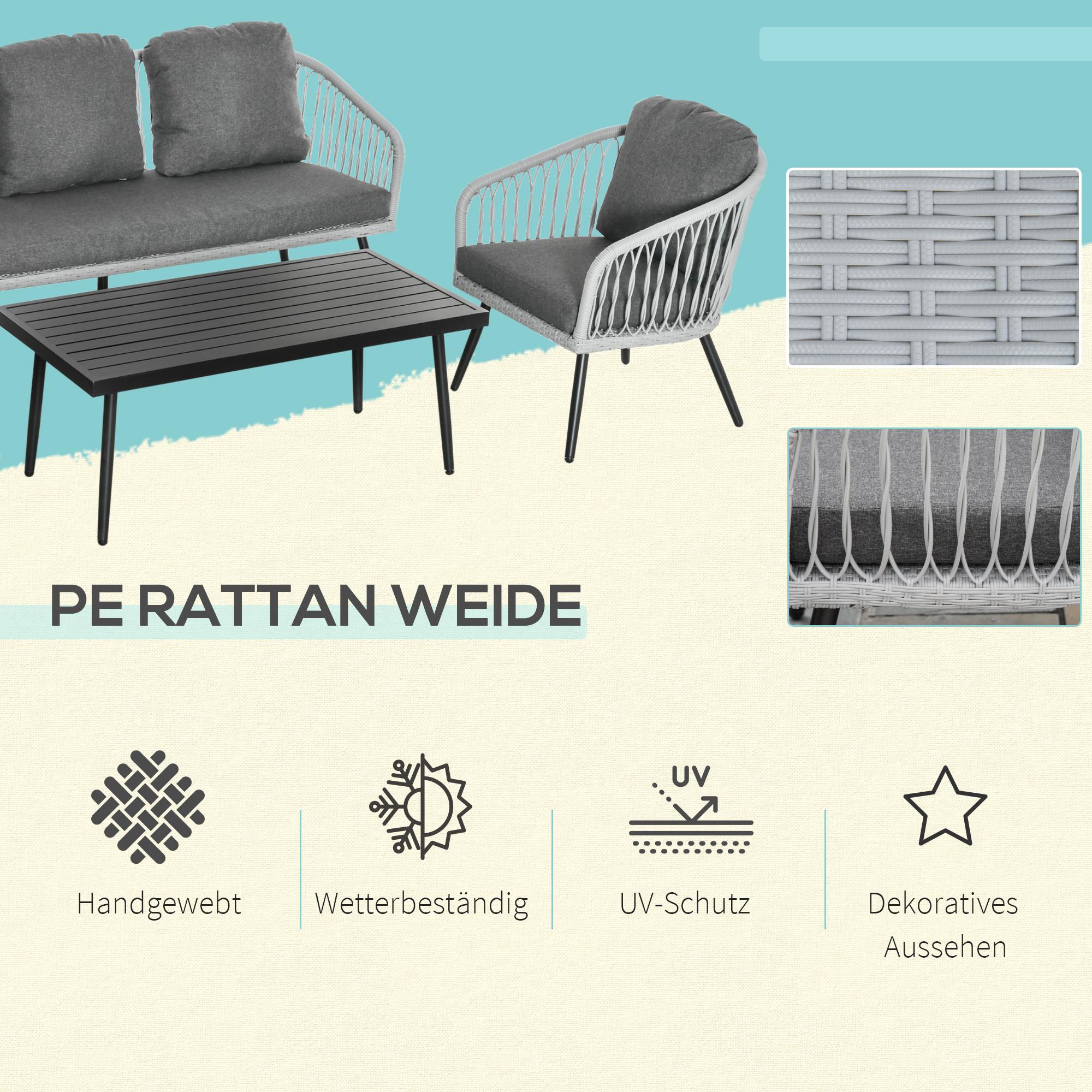 Outsunny Gartenmöbel-Set  